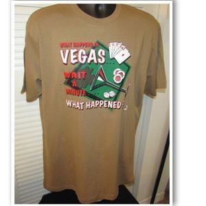 Men's Graphic T-Shirt "What Happens in Vegas